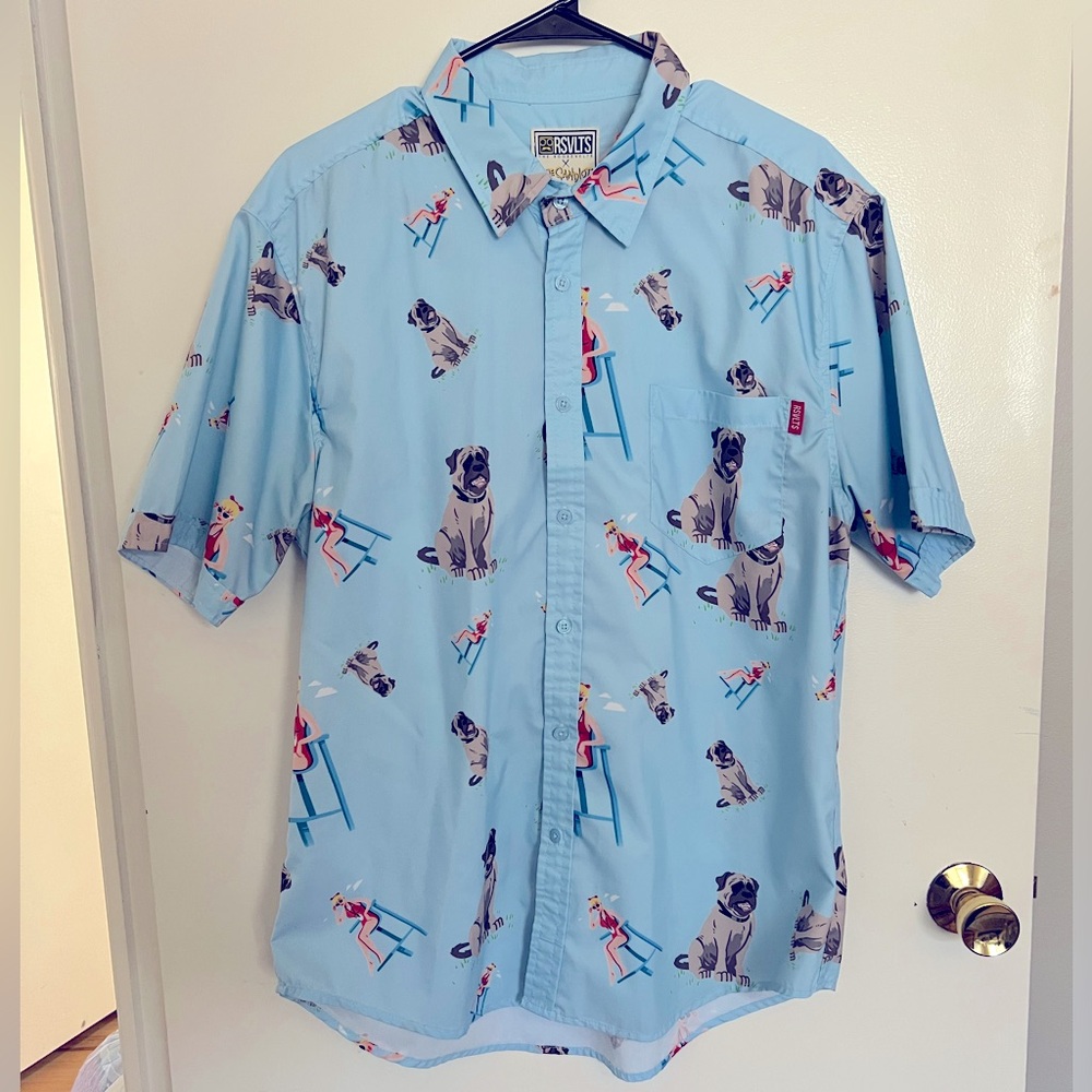 RSVLTS Sandlot Print Men's Shirt